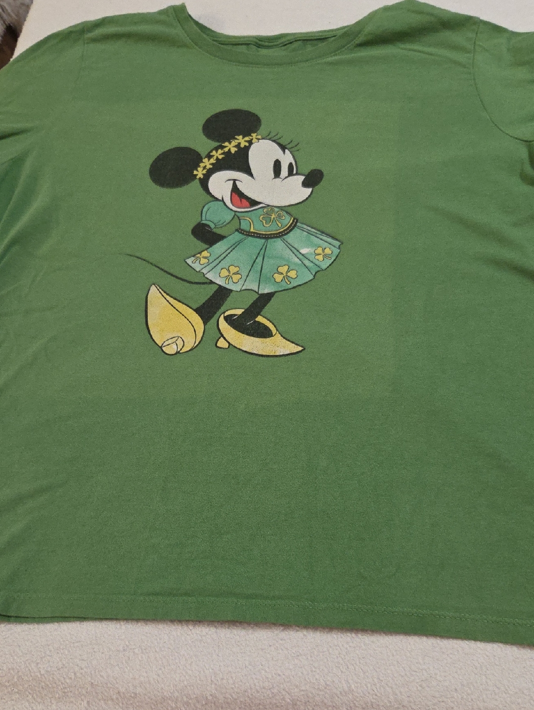Disney Irish Minnie Mouse Tshirt